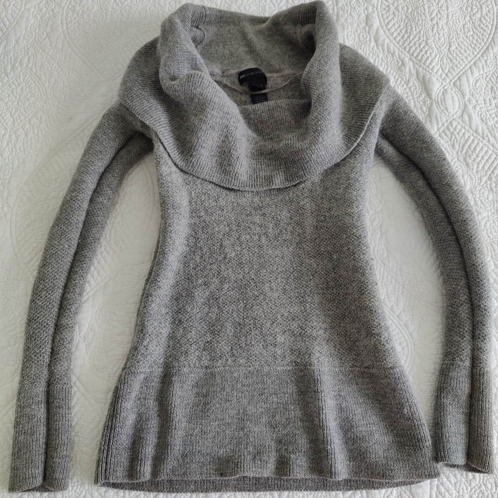 Gray Wool Mango sweater